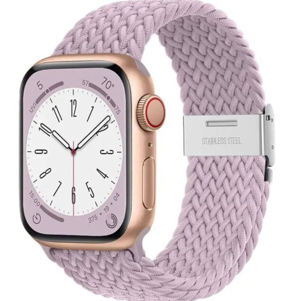 NEW! Braided Band for Apple Watch Band Nylon für Apple Watch Series 9, 8, 7, 6, 5, SE, Ultra 42mm, 44mm, 45mm, 49mm
