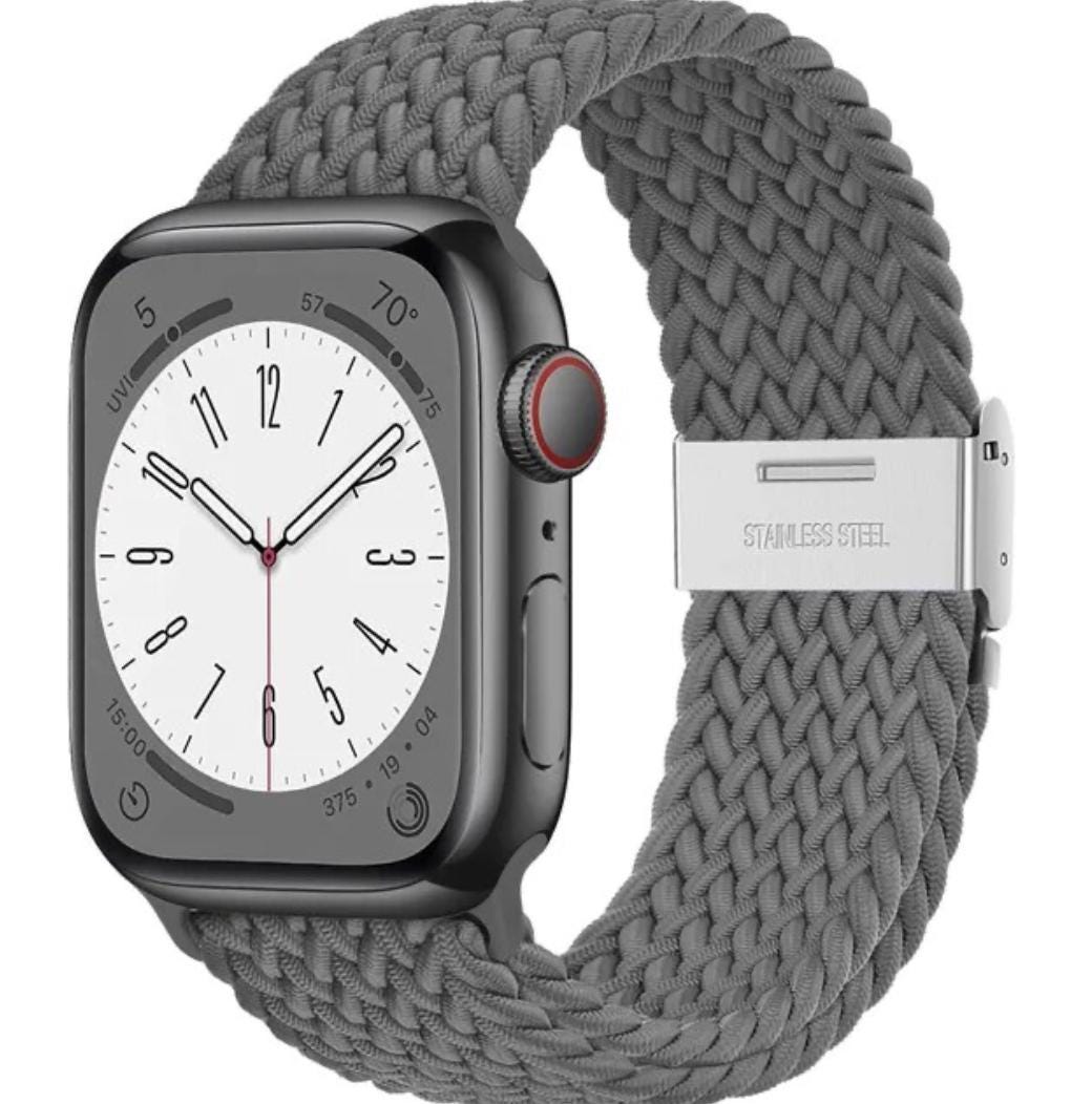NEW! Braided Band for Apple Watch Band Nylon für Apple Watch Series 9, 8, 7, 6, 5, SE, Ultra 42mm, 44mm, 45mm, 49mm