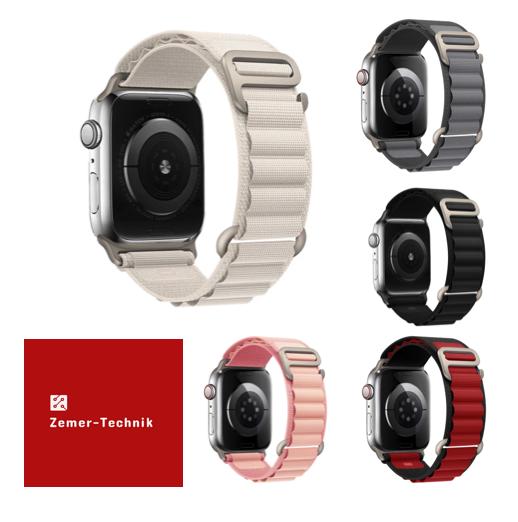 NEW! Alpine Loop for Apple Watch Band Nylon 38 40 41 mm oder 42 44 45 49 mm