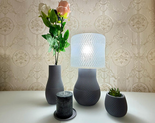 Unique Handmade Lamp Set