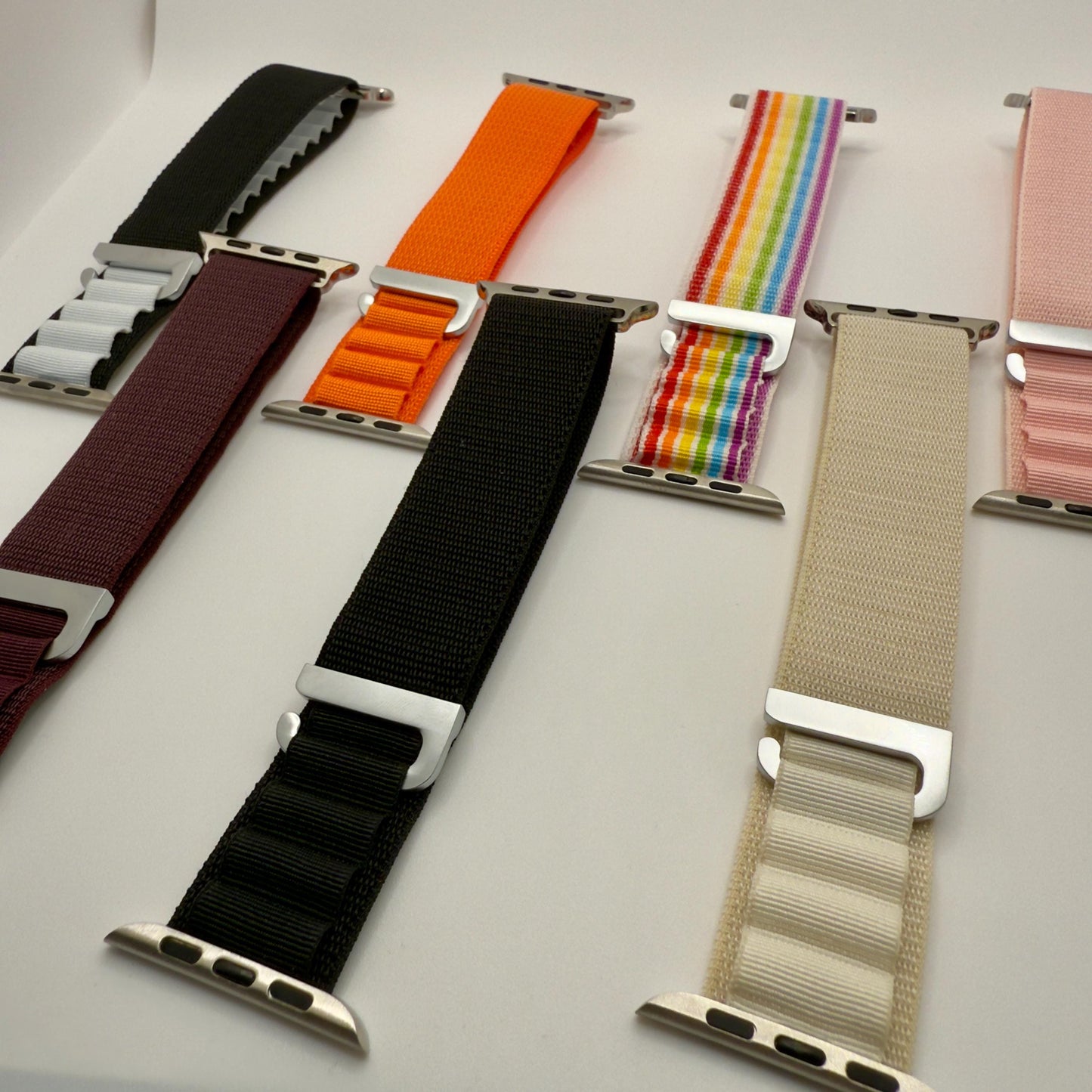 Apple Watch Armband im Alpine Loop Stil – Robustes Nylon für 38–45mm – Outdoor & Adventure Band – viele Farben