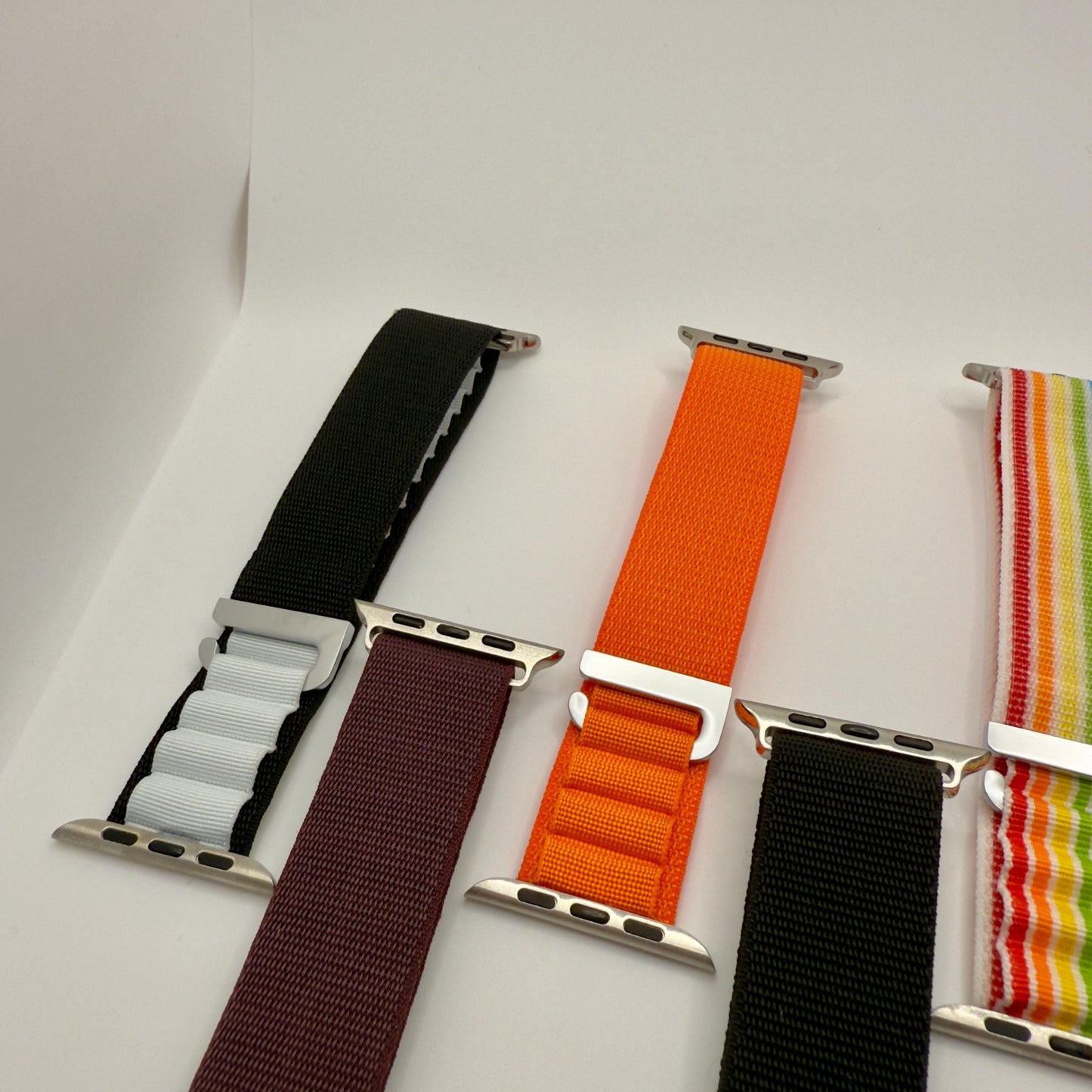 Apple Watch Armband im Alpine Loop Stil – Robustes Nylon für 38–45mm – Outdoor & Adventure Band – viele Farben