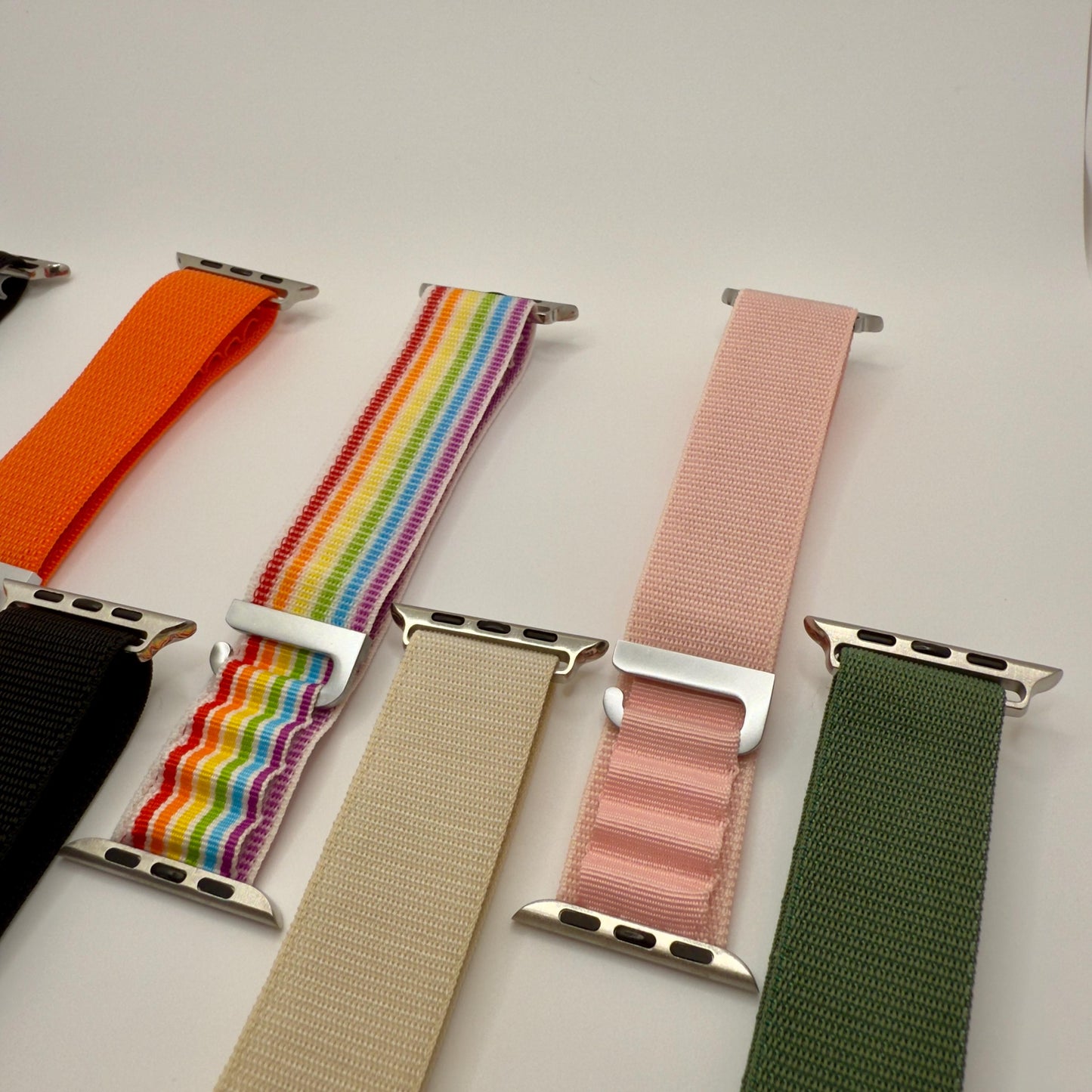 Apple Watch Armband im Alpine Loop Stil – Robustes Nylon für 38–45mm – Outdoor & Adventure Band – viele Farben